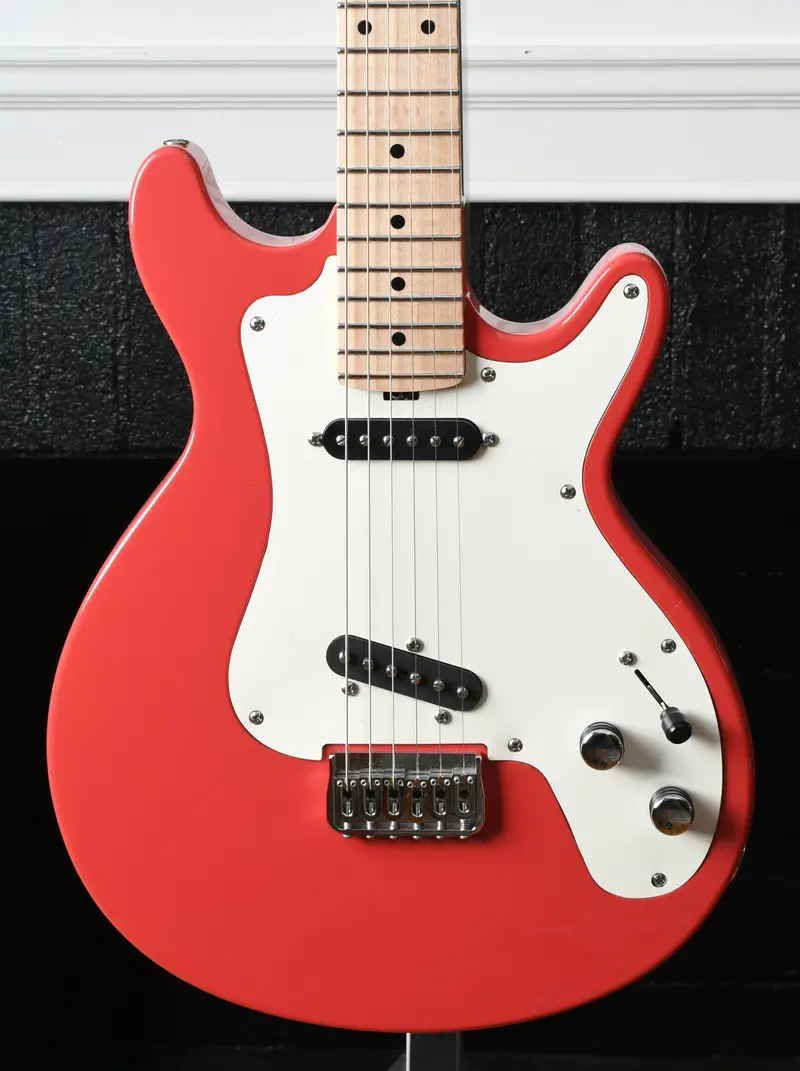 Porter Guitars Khrosis Custom Fiesta Red Multiple Loaded Pickguards 1