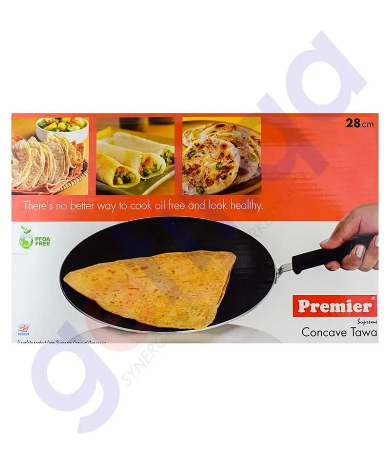 Premier Non Stick Tawa -Con-Large-28Cm 1