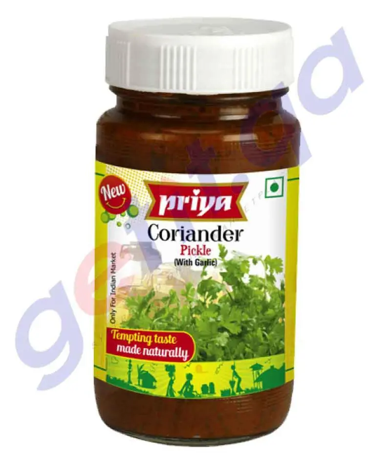 Priya Coriander Pickle - 300 Gm 1