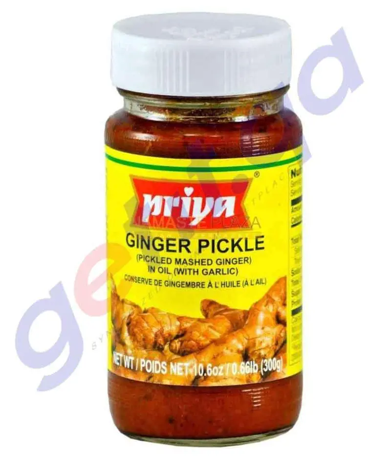 Priya Ginger Pickle - 300 Gm 1