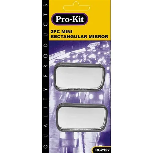 Pro-Kit Mirror - Mini Rectangular Blind Spot Mirror (2 Pack) - Rg2127 (Pickup Only) 1