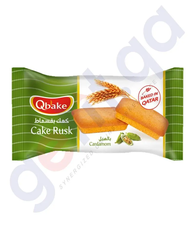 Qbake Cake Rusk Cardamom 130Gm 1