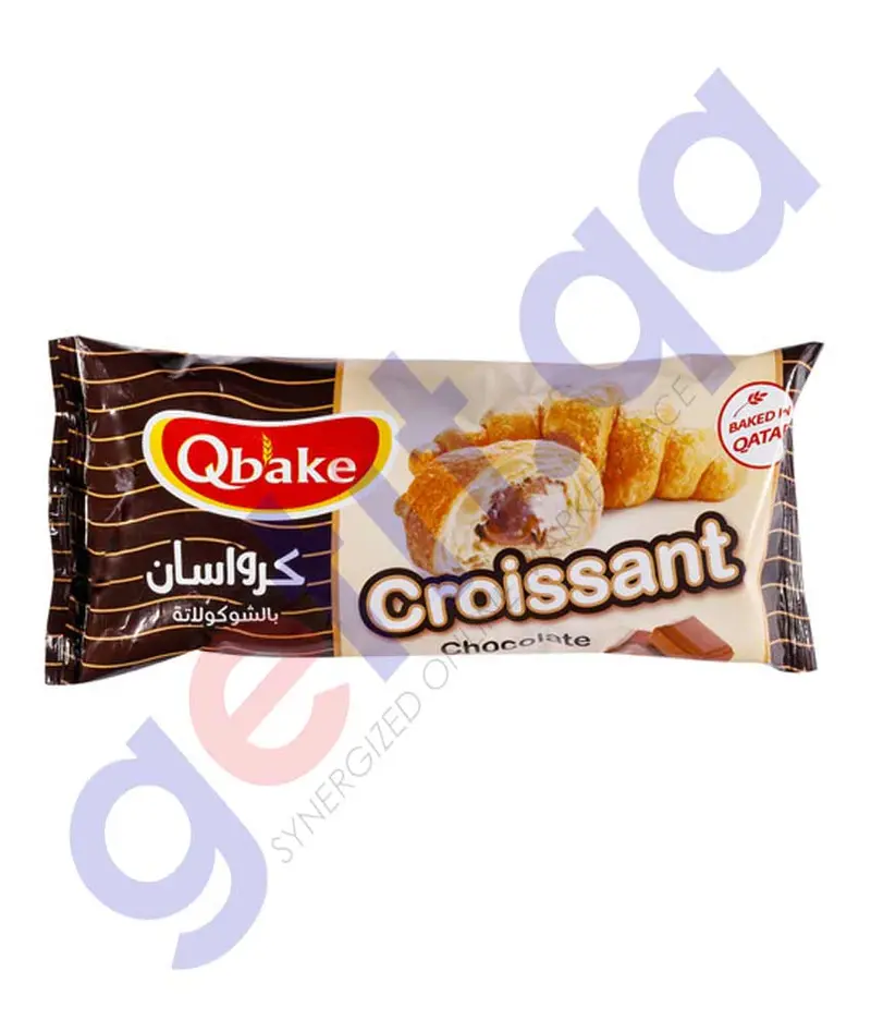 Qbake Croissant Chocolate 60Gm 1