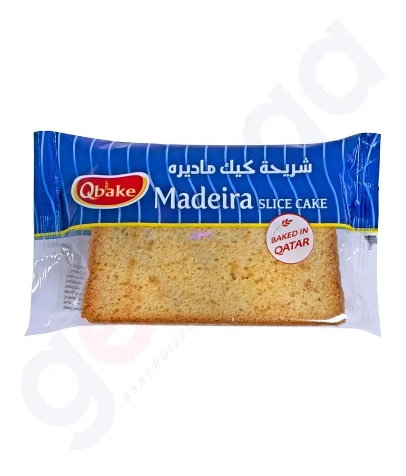 Qbake Madeira Slice Cake 60G 1