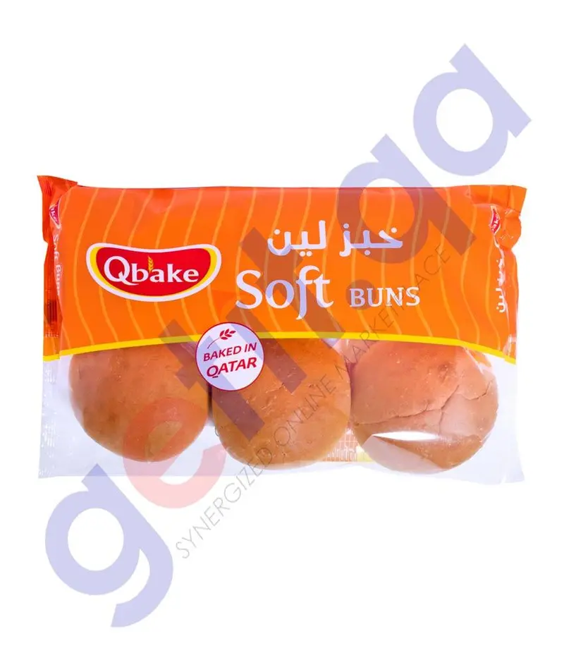 Qbake Soft Buns 6Pcs 1
