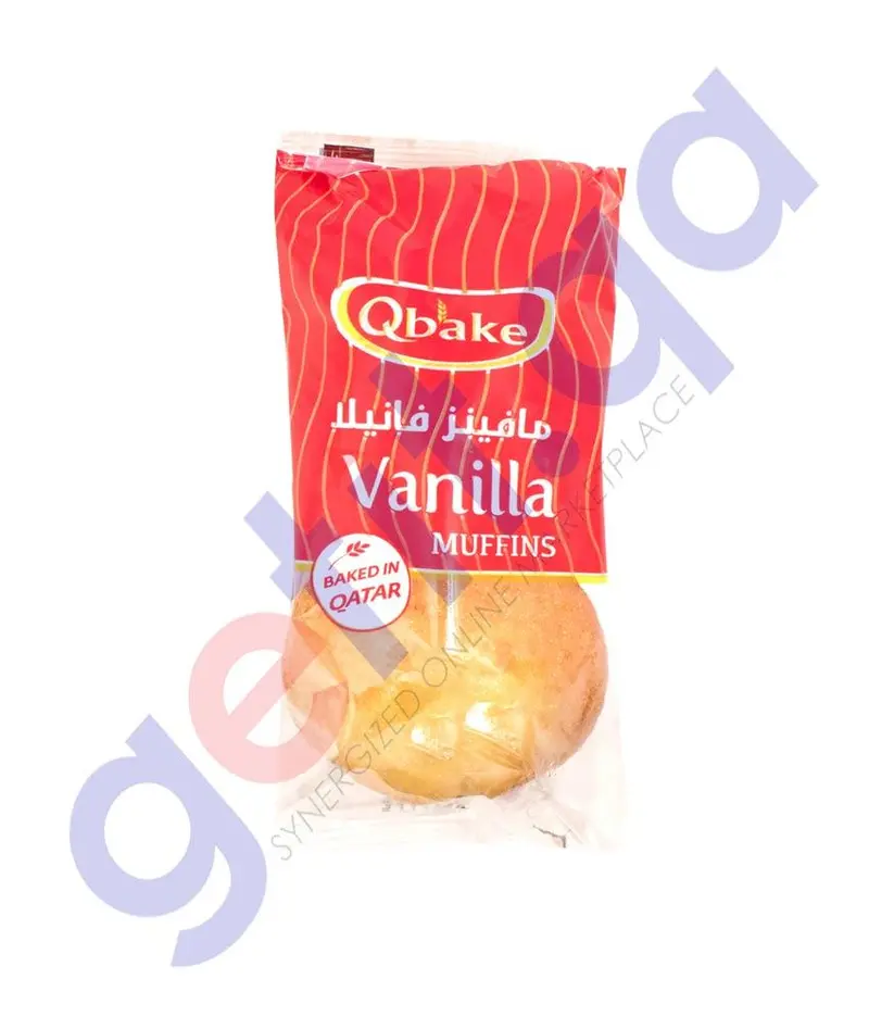 Qbake Vanilla Muffin 1Pkt 1