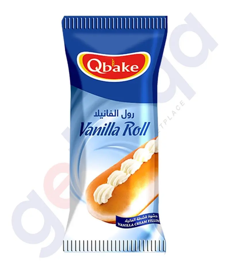 Qbake Vanilla Roll 1