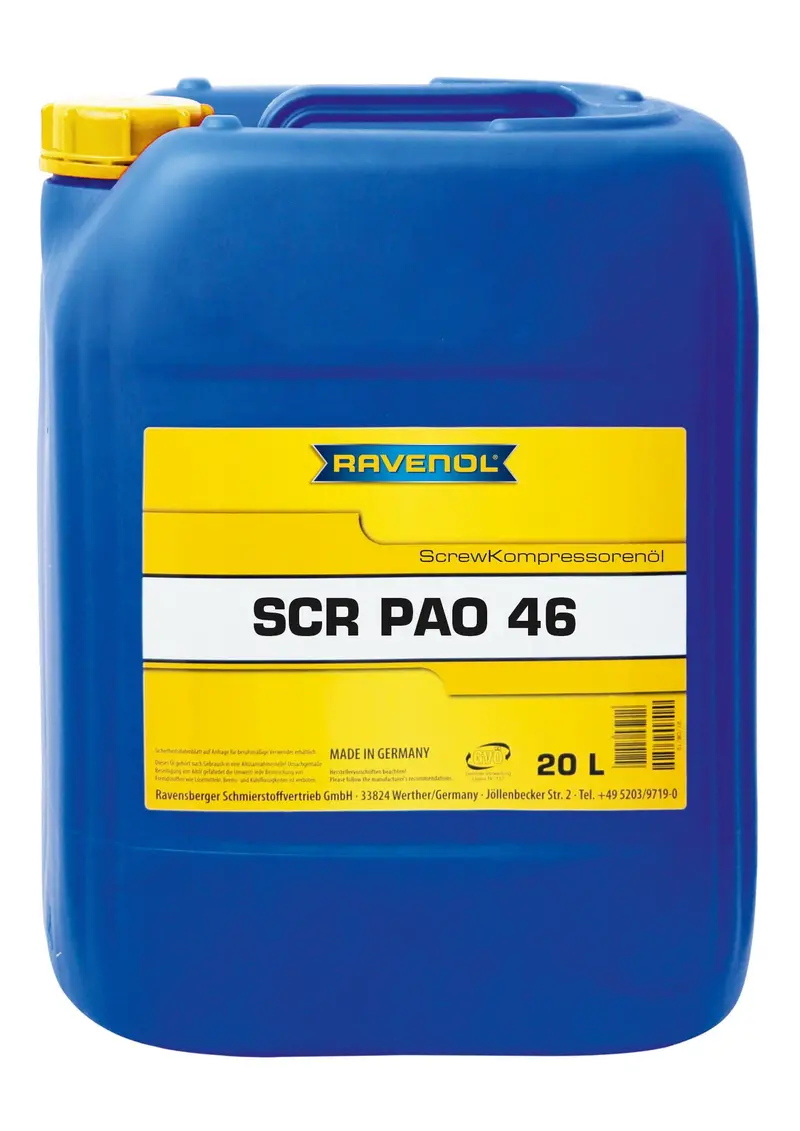 Ravenol Scr Pao 46 Screw Kompressorolje 1