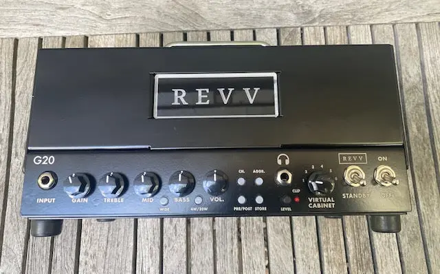 Revv G20 2-Channel 20-Watt Guitar Amp Head With Reactive Load And Virtual Cabinets (Used) 1