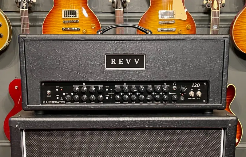 Revv Generator 120 Mk3 Head Black Tolex 1