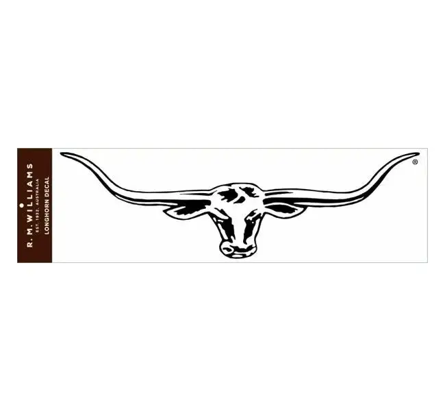 Rm Williams Decal / Sticker 70Cm Black - Strmw-Blk 1