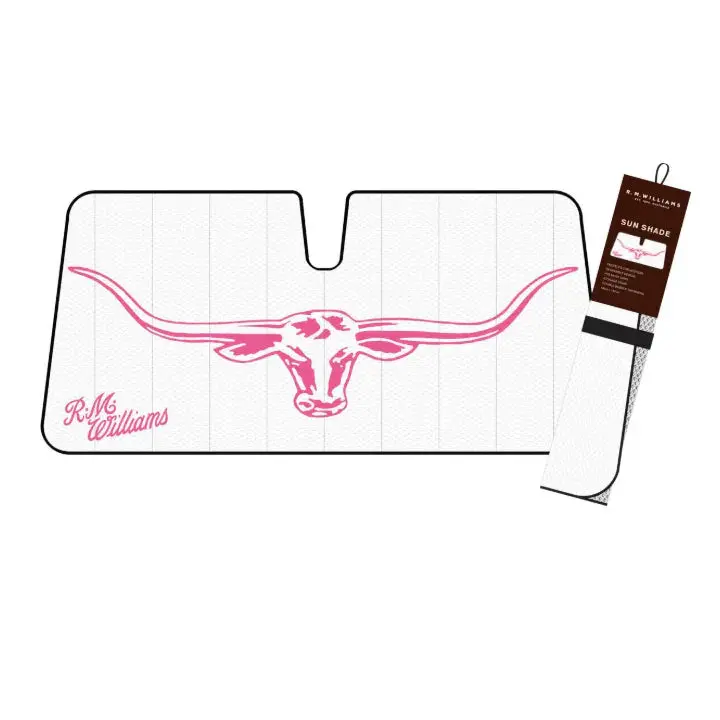 Rm Williams Front Universal Sunshade Jillaroo Longhorn - Wsrm20-Jil 1
