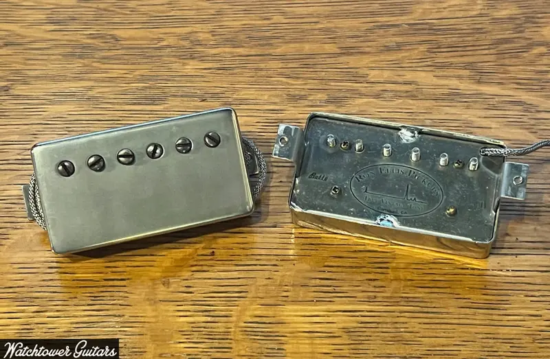Ron Ellis 60'S Bette Humbucker Pair - Aged Nickel Covers 1