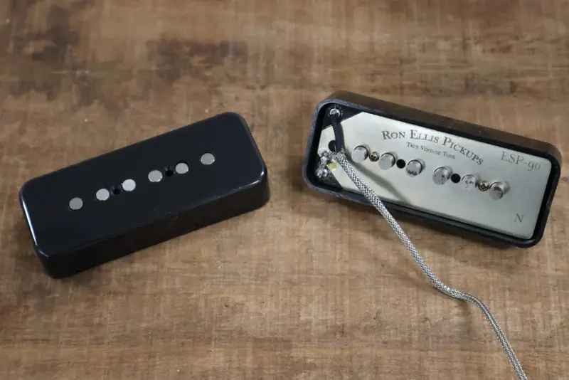 Ron Ellis Ellisonic P90 Soapbar Pair Black 1