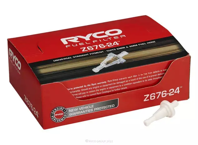 Ryco Mini Universal Fuel Filters - Z676-24 1