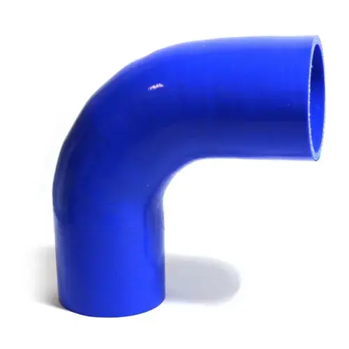 Saas 90Deg 4 Ply Silicone Hose 70Mm X 70Mm Blue - Ssh907070e 1