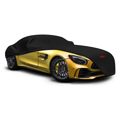 Saas Car Cover Indoor Classic Ultra 4 Way 4.40M-4.70M Black - Sc4447 1