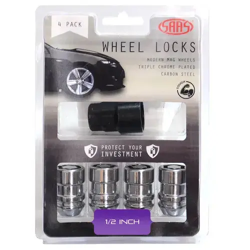 Saas Lock Nuts Internal Star Bulge 1/2 Pk 4 - 933521 1