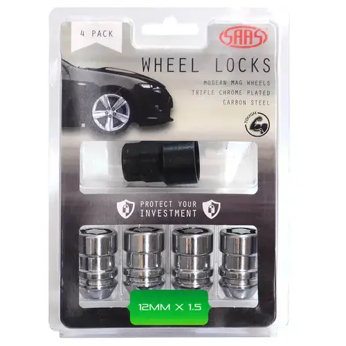 Saas Lock Nuts Internal Star Bulge 12Mm X 1.50 Pk 4 - 933526 1