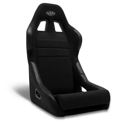 Saas Seat Fixed Back Mach Ii Black Adr Compliant - Rp1001 (Bulky Item - Freight Applies) 1
