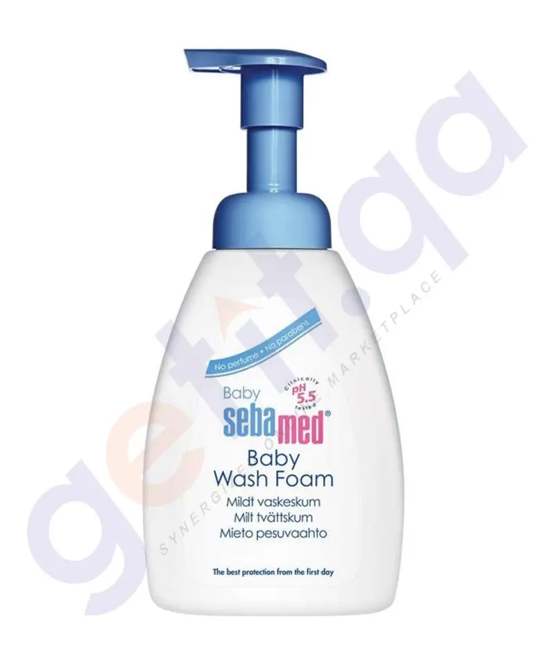 Sebamed Baby Face And Body Wash Foam 400Ml 1