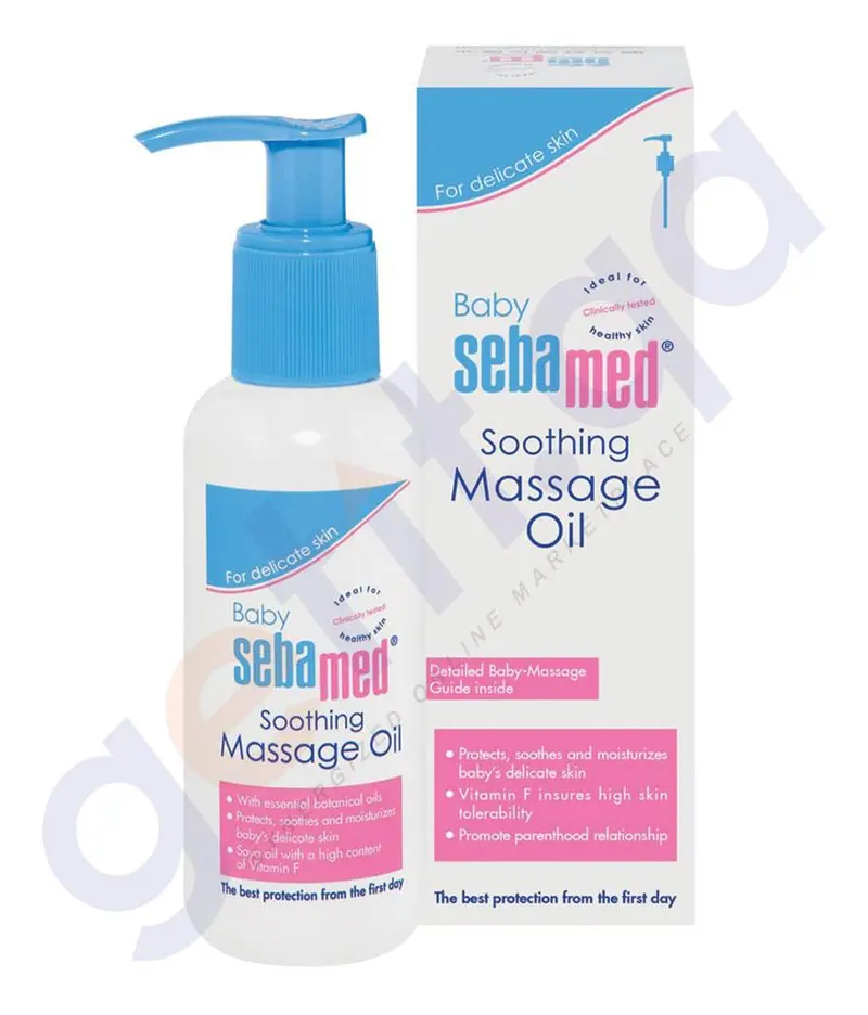 Sebamed Baby Soothing Massage Oil 150Ml 1