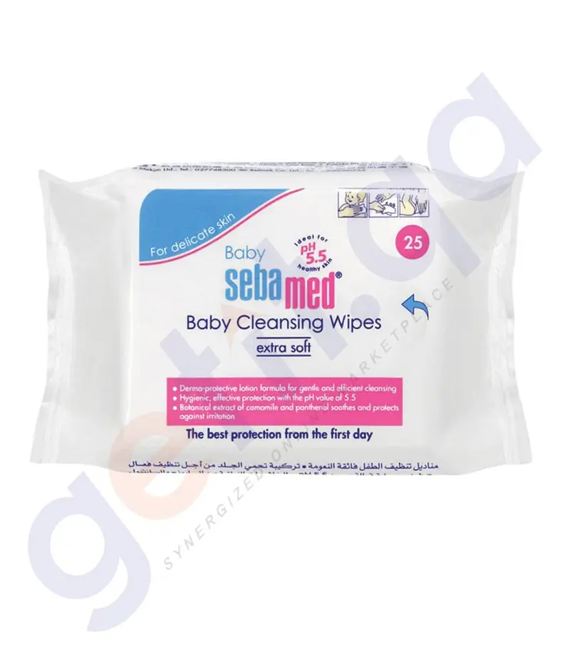 Sebamed Baby Wet Wipes 25-Wipes 1