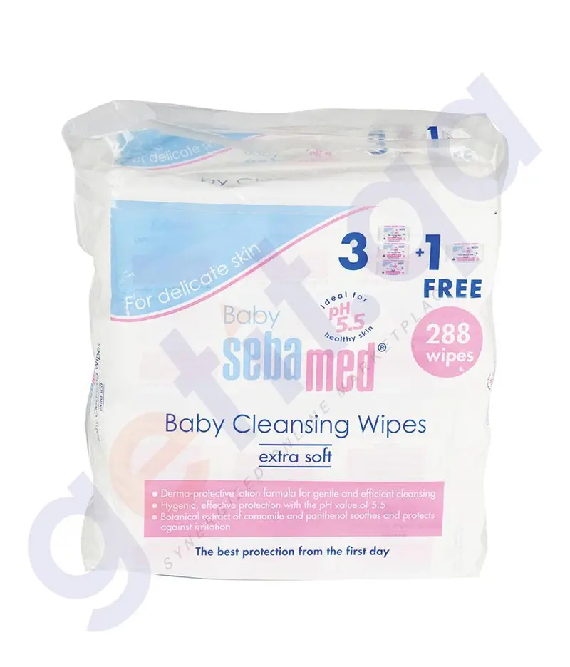 Sebamed Baby Wet Wipes 288-Wipes 1