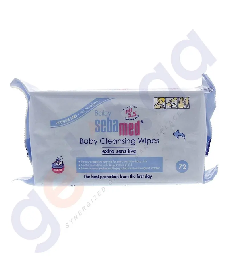 Sebamed Baby Wet Wipes 72-Wipes 1