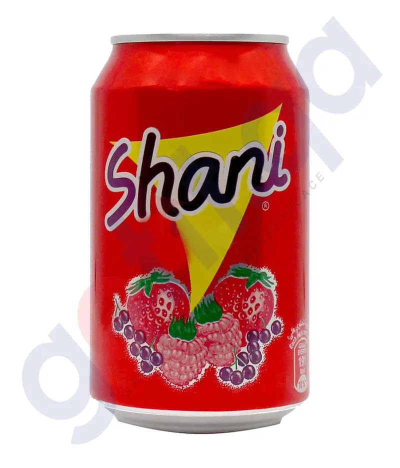 Shani Fruit Flavor Drink Can 330Ml 1
