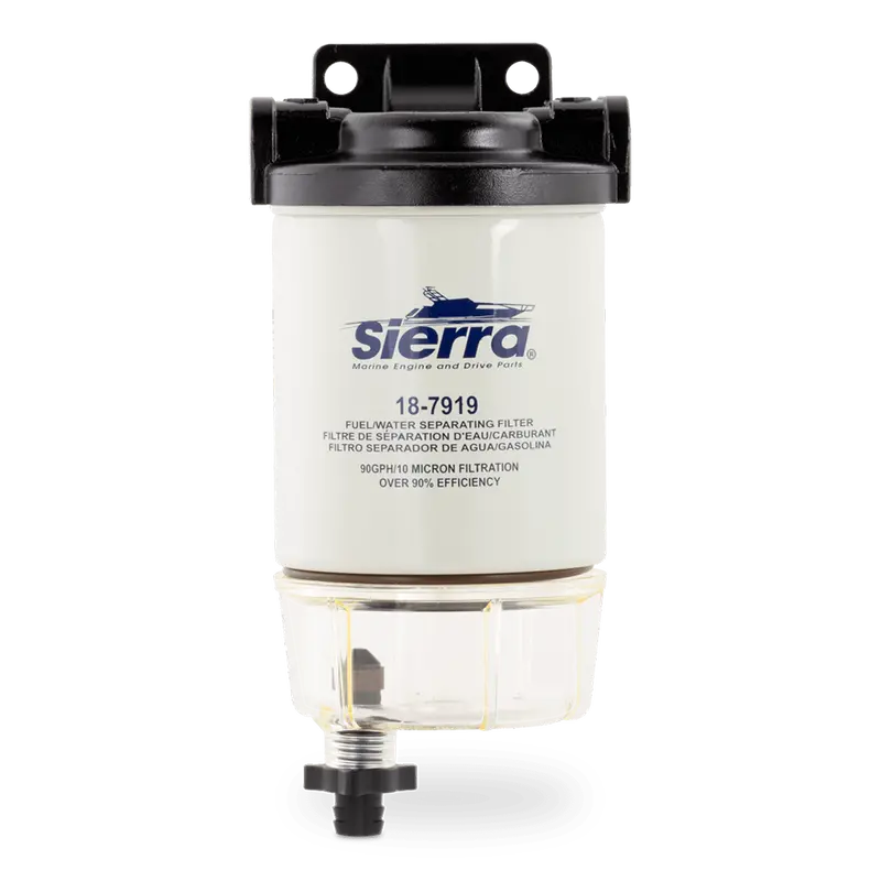 Sierra Marine 18-7932-1 Fuel Water Separating Filter Kit (90Gph/10 Micron Filtration) 1