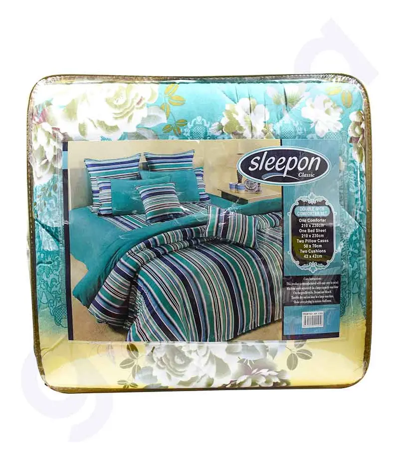 Sleepon Comforter Set 6Pcs Assorted Colour 1