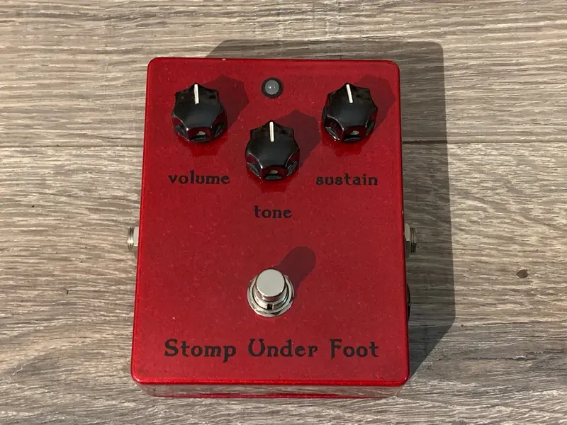 Stomp Under Foot 1973 Rams Head "Kit Rae" #6 Red Sparkle 1