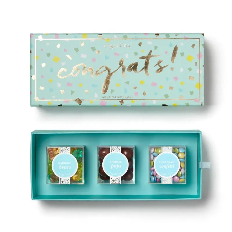 Sugarfina Congrats 3 Pc Bento Box 1