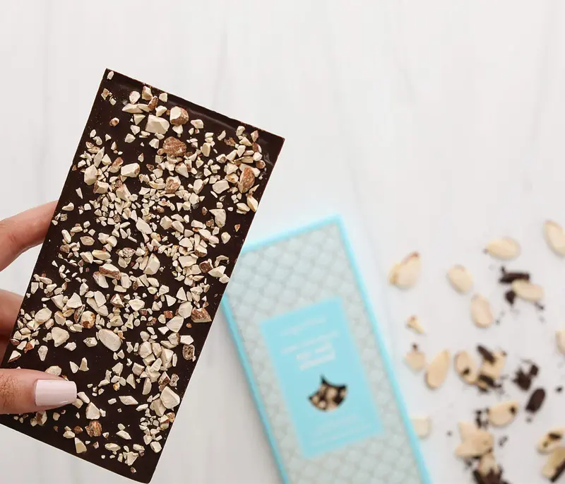 Sugarfina Dark Chocolate Sea Salt Almond Chocolate Bar 1