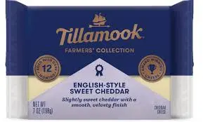 Tillamook English Style Sweet Cheddar 1