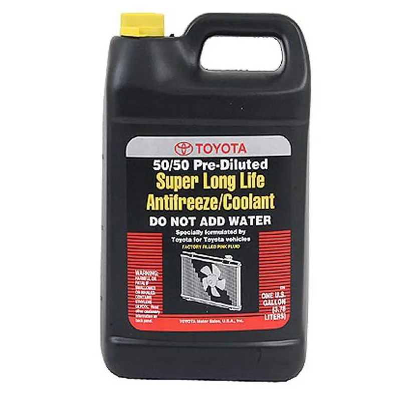 Toyota 00272-Sllc2 50/50 Pre-Diluted Super Long Life Antifreeze/Coolant, 1 Gallon 1