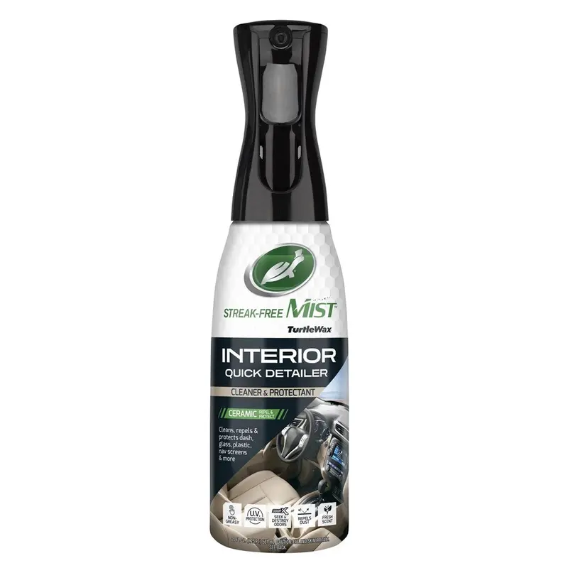Turtle Wax Interior Quick Detailer, Cleaner & Protectant Streak-Free Mist Spray - 53848 - 591Ml - 103619 (Pickup Only) 1