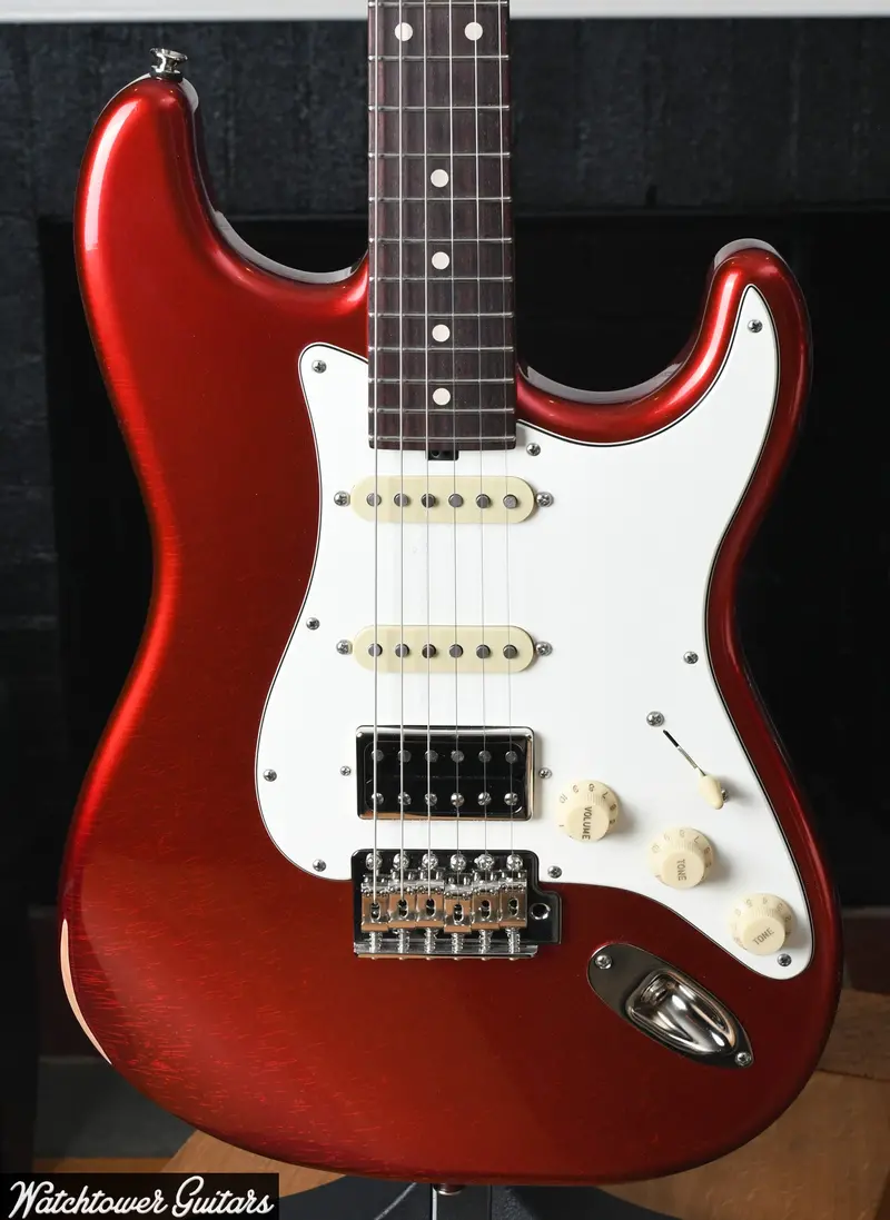 Tuttle Vintage Classic S Candy Apple Red Nitro Light Aged 1