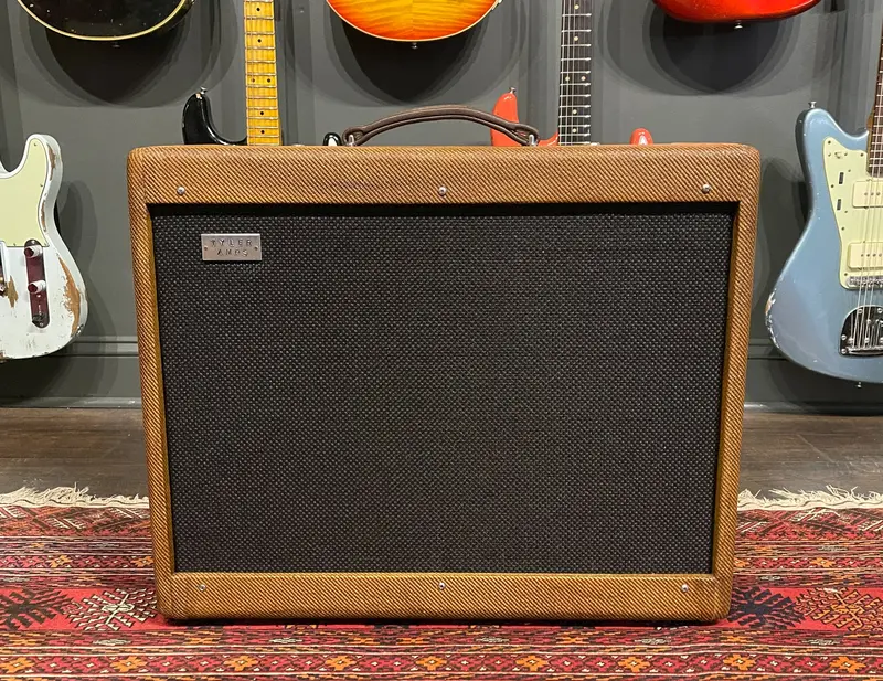 Tyler Amp Works 20-20 1X15 Combo Dark Lacquered Tweed 1