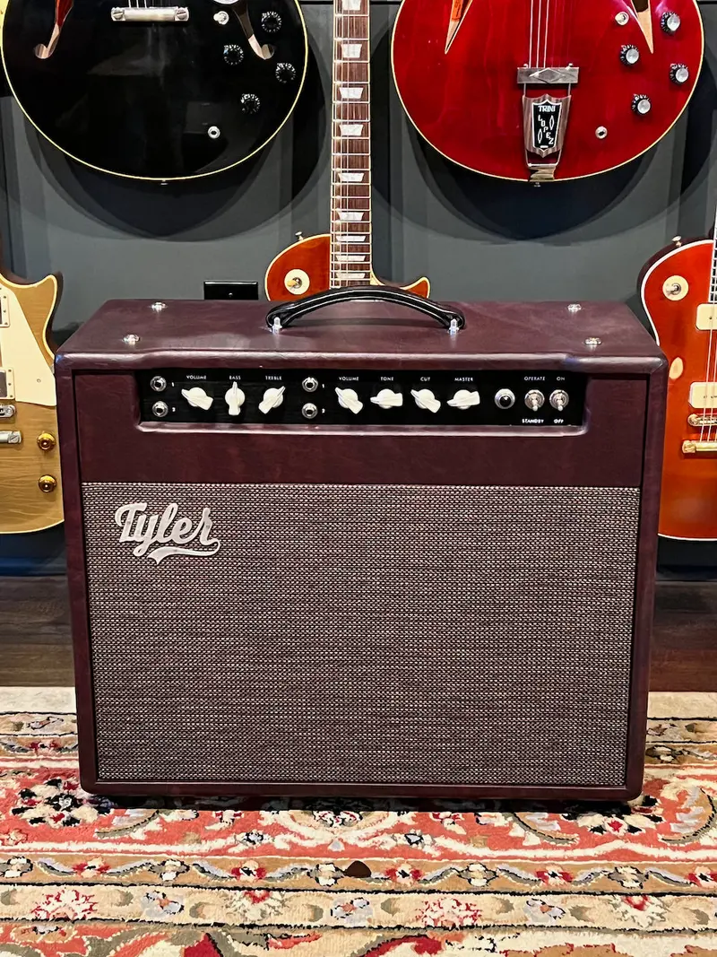 Tyler Amp Works Hm-30 1X12 Combo Burgundy 1