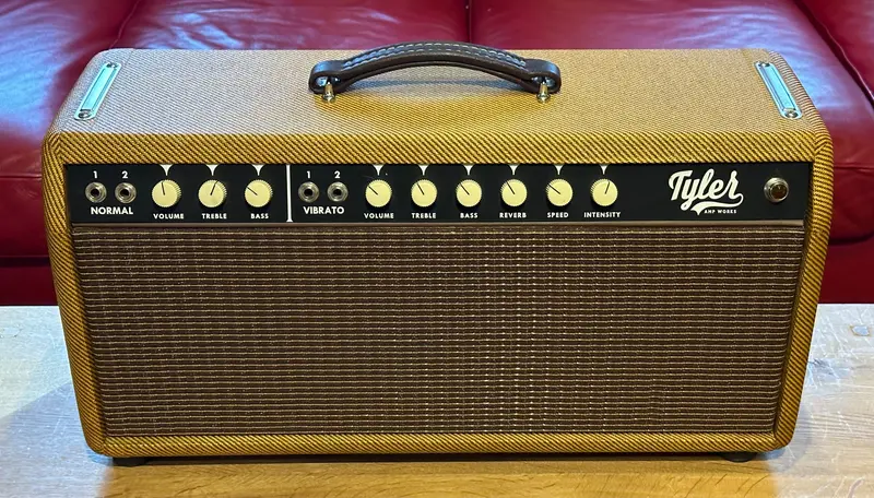 Tyler Amp Works Jt-22 "Deluxe Reverb Style" Head In Lacquered Tweed 1
