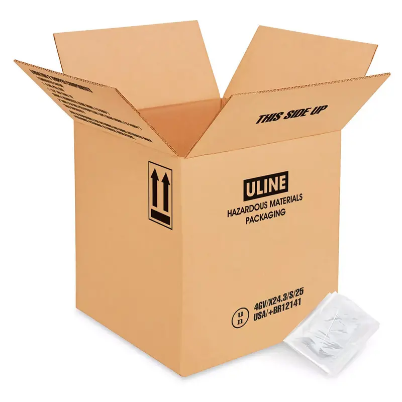 Uline Un Hazmat Materials Box 15 X 15 X 15" (Pack Of 15) 1