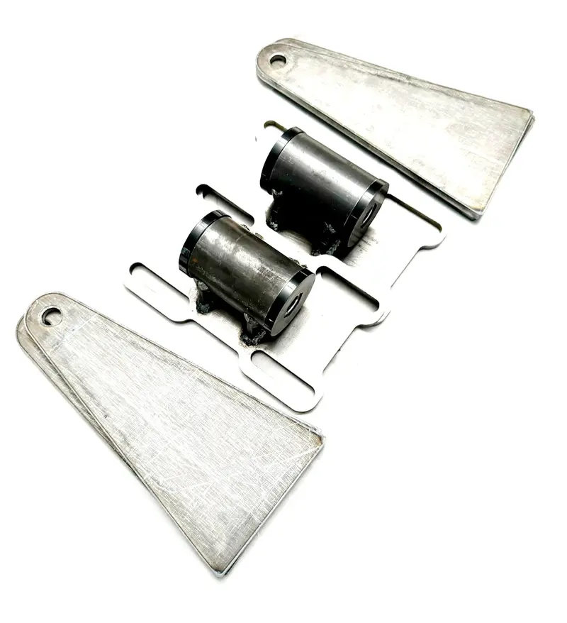 Universal Engine Mount Adapter Swap Kit Lt With Long Tabs #17041Al 1