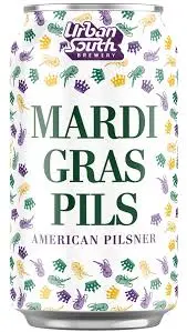 Urban South Mardi Gras Pilsner 1