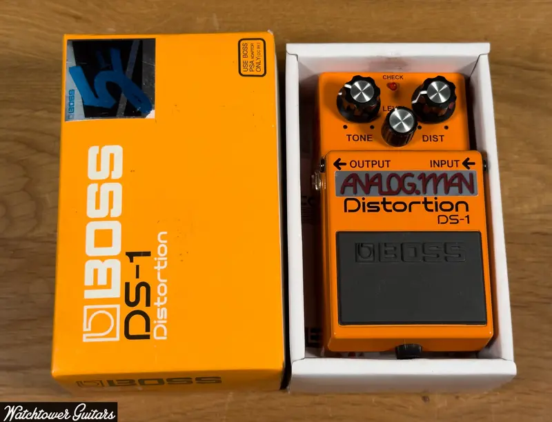Used - Boss Ds1 Distortion Pedal With Analogman Mod 1