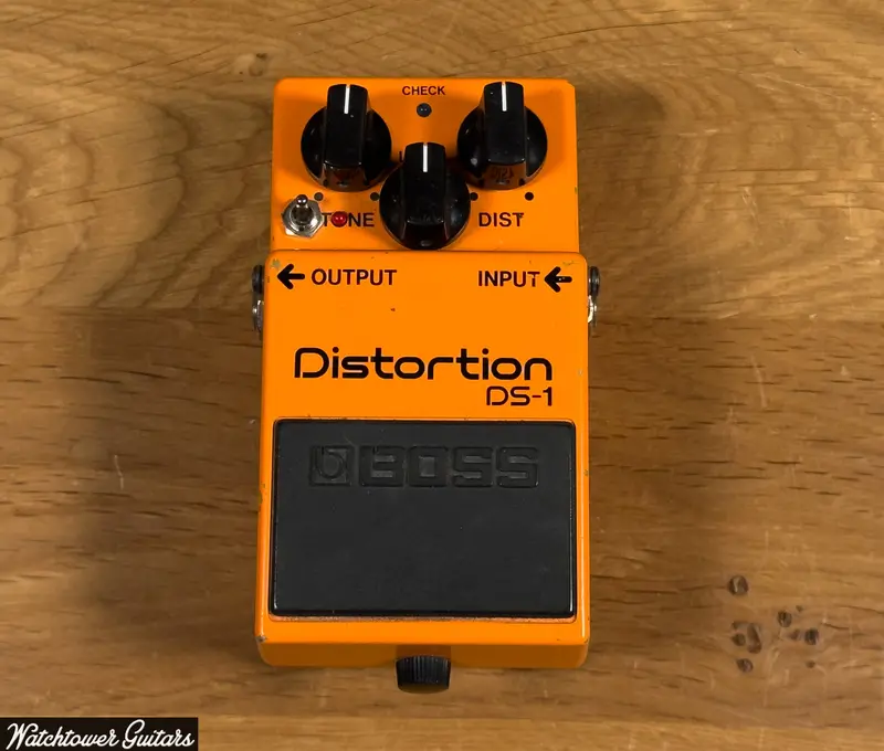 Used - Boss Ds1 Distortion Pedal With Keeley Ultra & Seeing Eye Mod 1