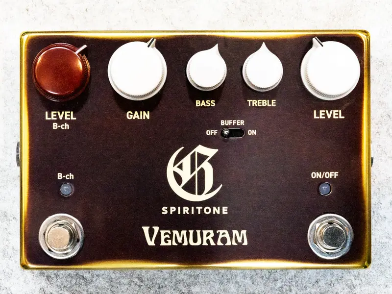 Vemuram Spiritone Overdrive Pedal *New* Char Signature 1