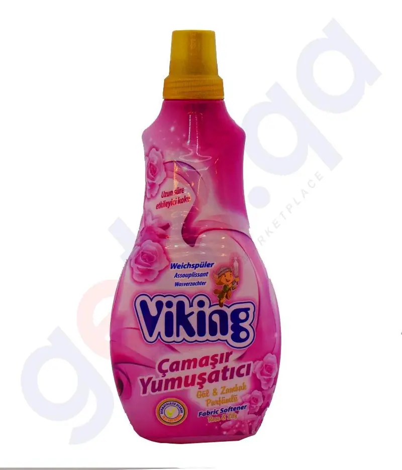 Viking Fabric Softener Rose & Lily - 1.5 Ltr 1