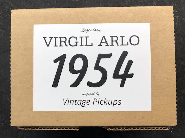 Virgil Arlo Model 1954 Strat Pickups - Tan Covers, Vintage Tone 1